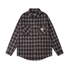 Retro Relaxed Fit Utility Cargo Shirt