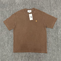 Modern Clean Cut Heavyweight T-Shirt | Everyday Basic Vintage Short Sleeve