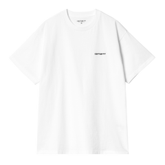 S/S Script Embroidery T-Shirt