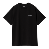 S/S Script Embroidery T-Shirt