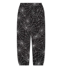 Sp5der Embroidered AOP Sweatpants Black