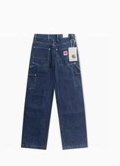 Carhartt WIP Nash Washed Denim Cargo Pants – Double Knee Utility Jeans