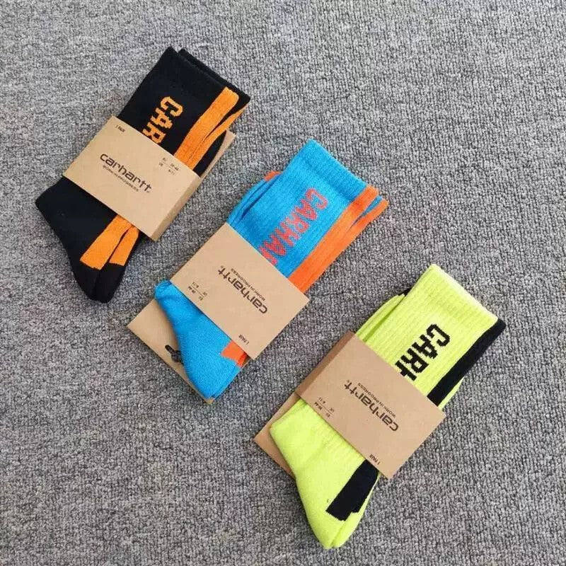 Unisex Cushioned Crew Socks – Premium Cotton Workwear Style Athletic Socks