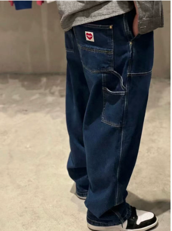 Carhartt WIP Nash Washed Denim Cargo Pants – Double Knee Utility Jeans