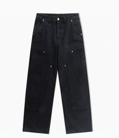 Carhartt WIP Nash Washed Denim Cargo Pants – Double Knee Utility Jeans