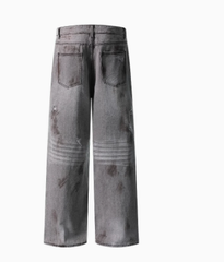 Street Hip-Hop Straight-Leg Pants
