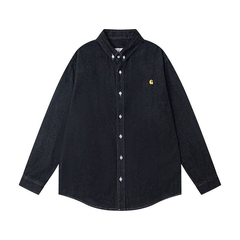 Carhartt Style Men's Heavyweight Long Sleeve Shirt