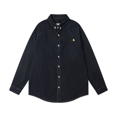 Carhartt Style Men's Heavyweight Long Sleeve Shirt