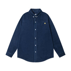 Carhartt Style Men's Heavyweight Long Sleeve Shirt