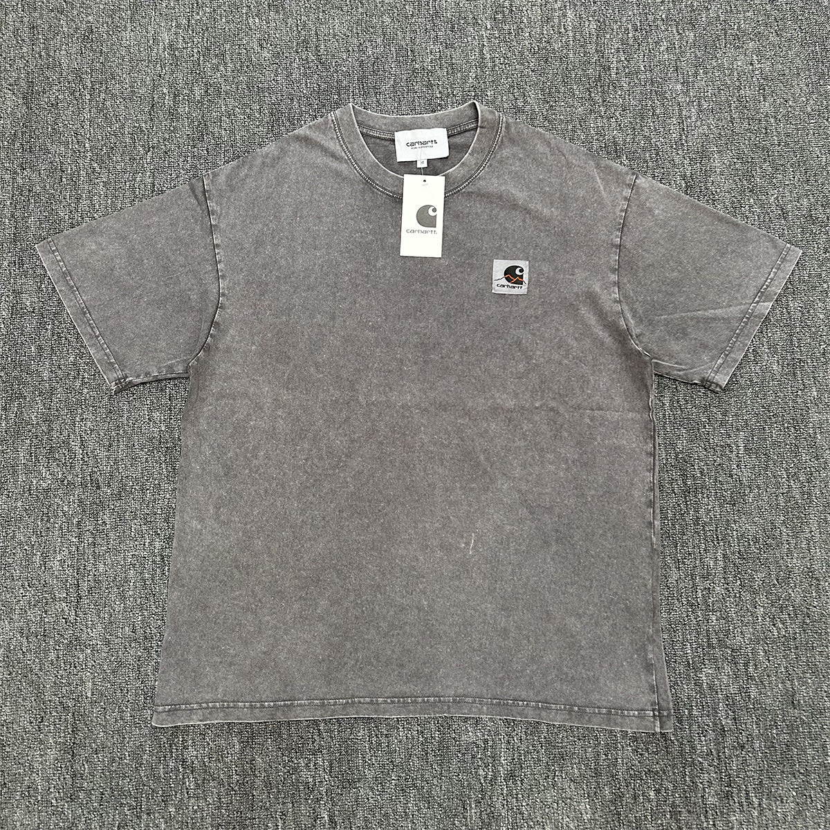 High-End Luxury Weight Soft Cotton Washed T-Shirt