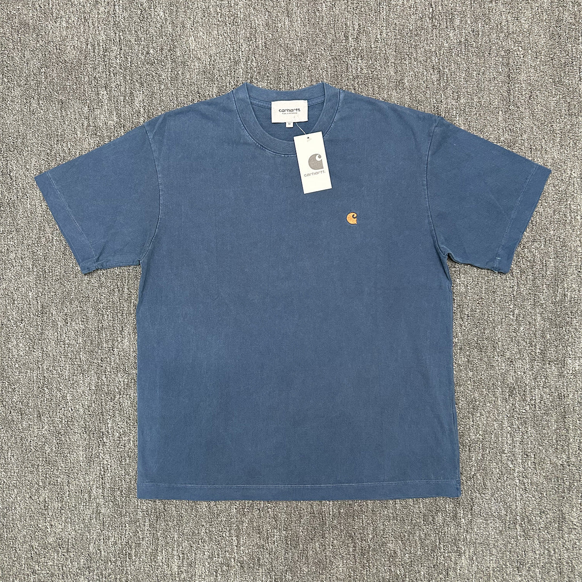 Premium Unisex Vintage Washed T-Shirt - Heavyweight Cotton Retro Crewneck Tee