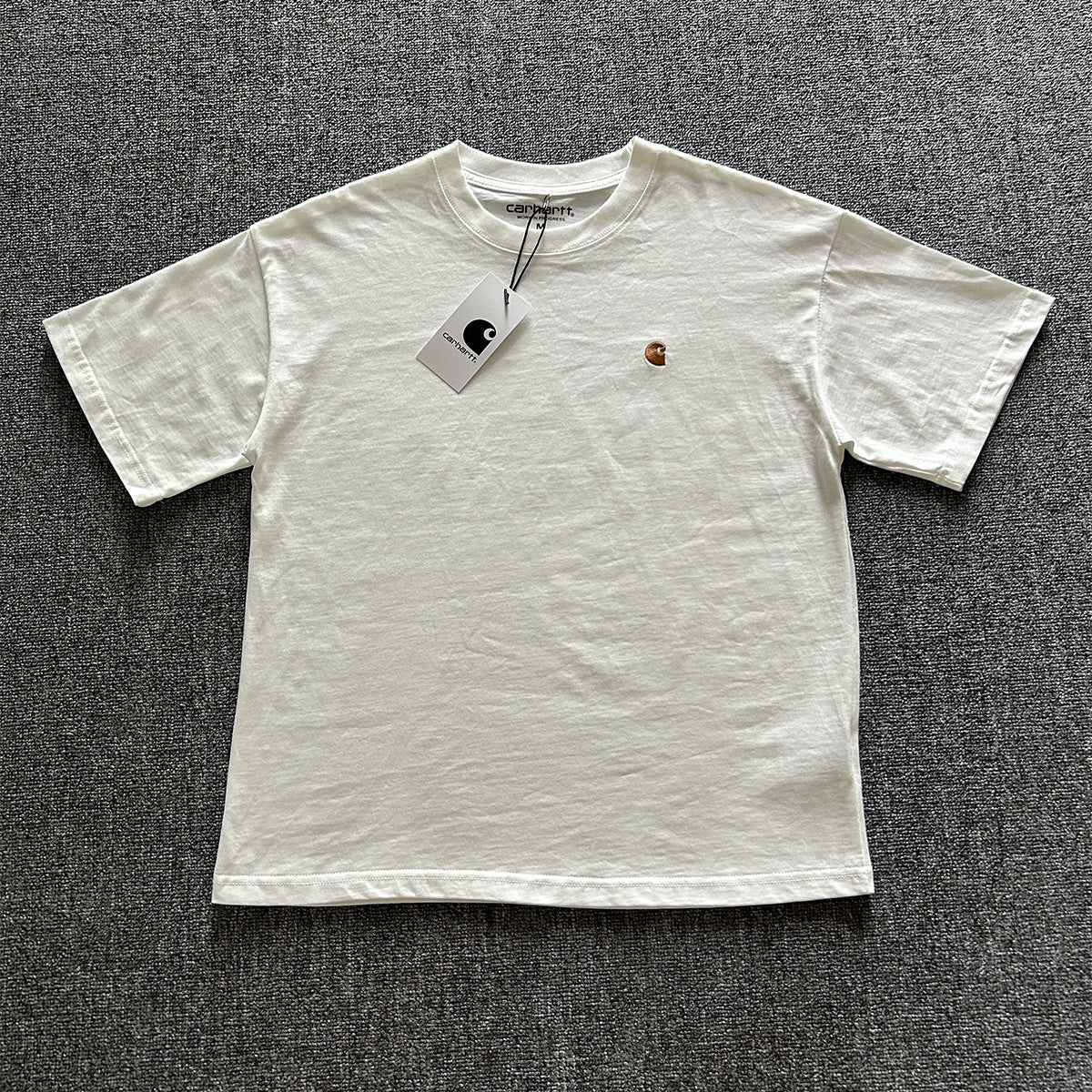Premium Faded Wash Drop Shoulder Short Sleeve T-Shirt