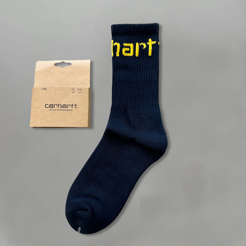 Soft Cushioned Cotton Mid-Calf Socks