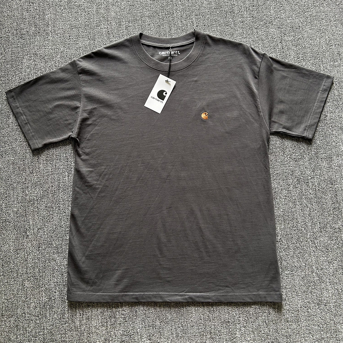 High-End Luxury Weight Relaxed Fit Short Sleeve Tee
