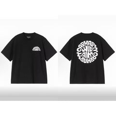 Classic Heavy Cotton Workwear Style Graphic Tee