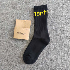 Classic Solid Color Crew Socks for Men & Women