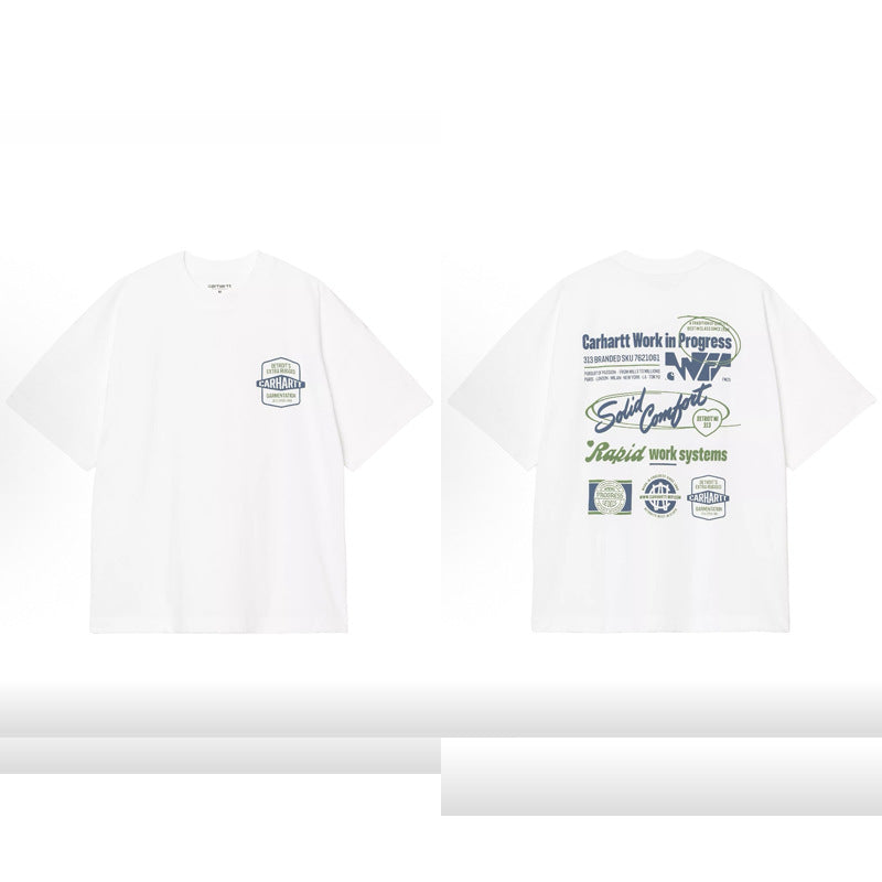 The Ultimate Retro Printed Crewneck Tee