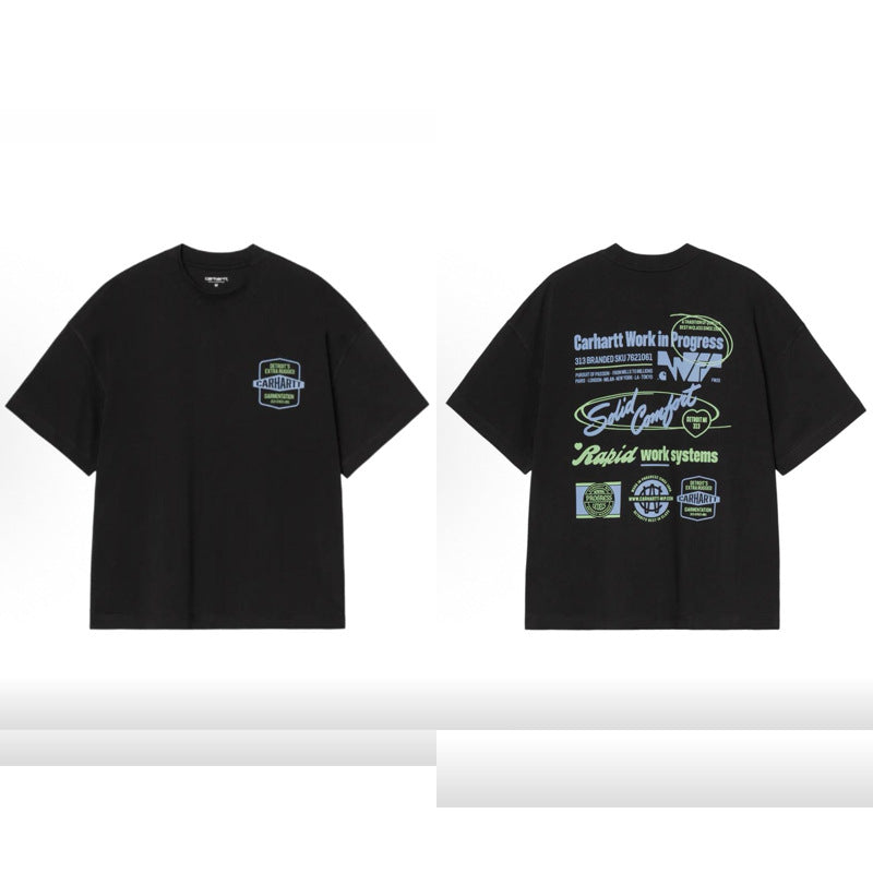 The Ultimate Retro Printed Crewneck Tee