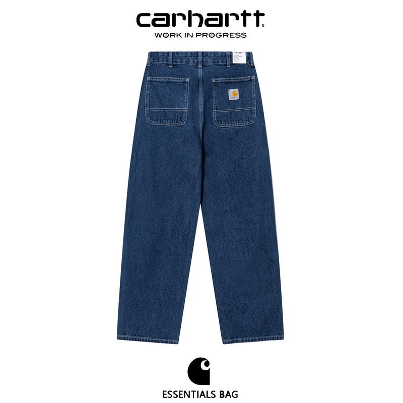 Premium Relaxed Straight Leg Jeans for Men