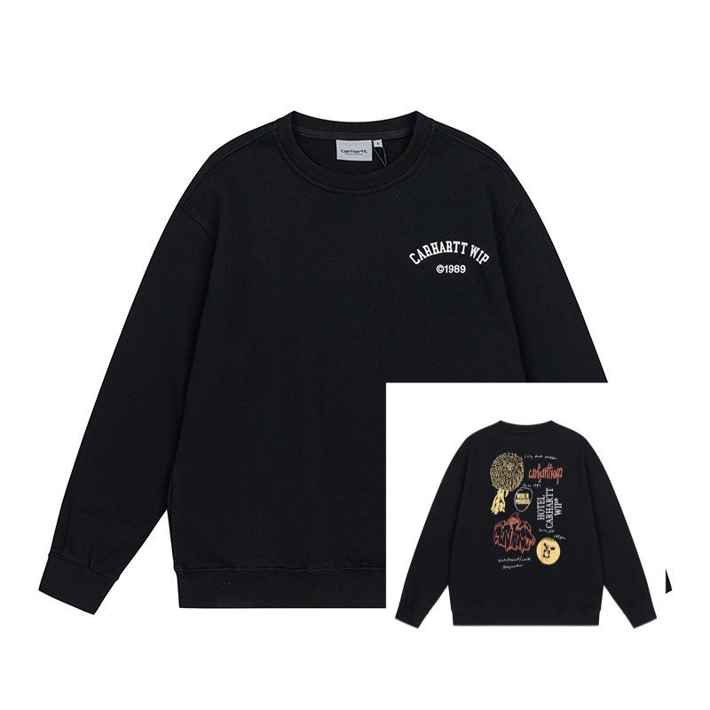 Alternative Skate Culture Fleece Hoodie | Relaxed Fit Grunge Aesthetic