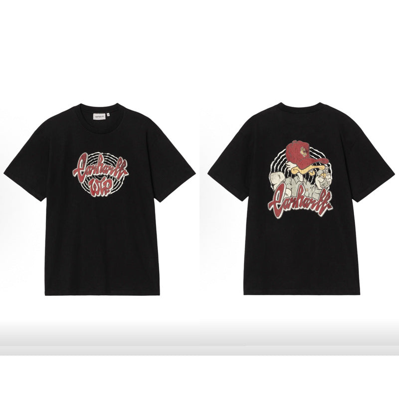 Premium Multi-Graphic Heavy Cotton Short Sleeve T-Shirt