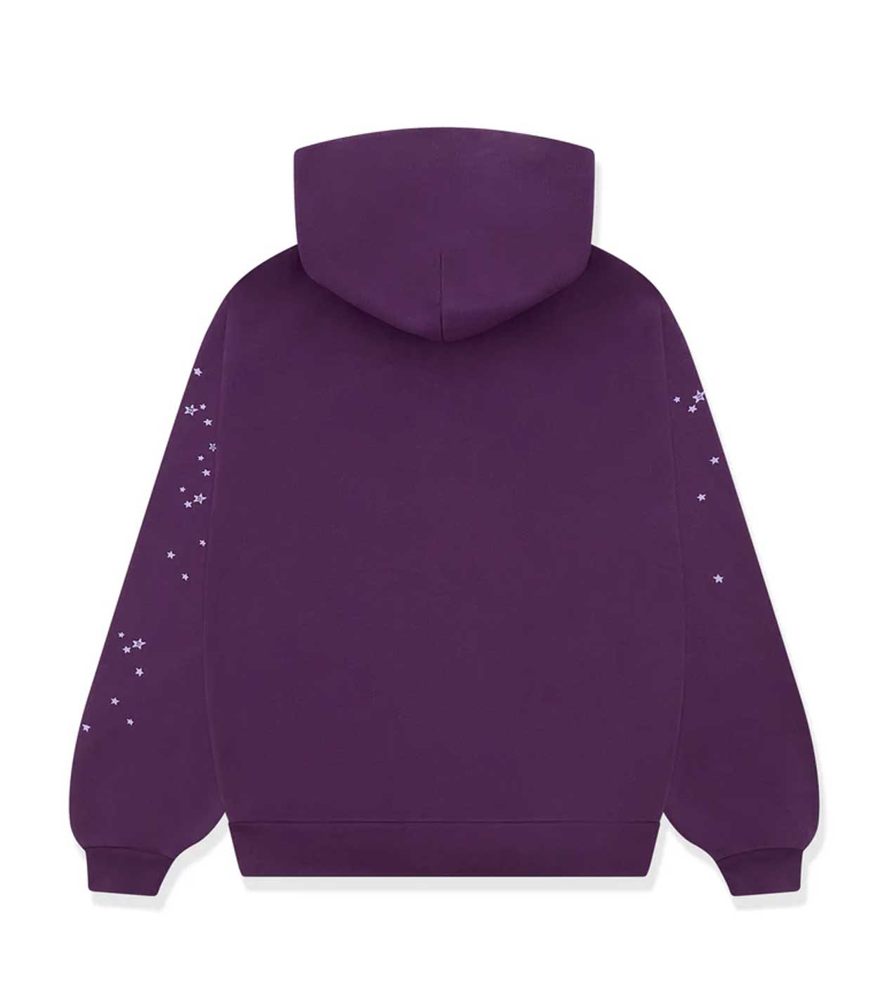 Sp5der Star OG Web v2 Hoodie Purple