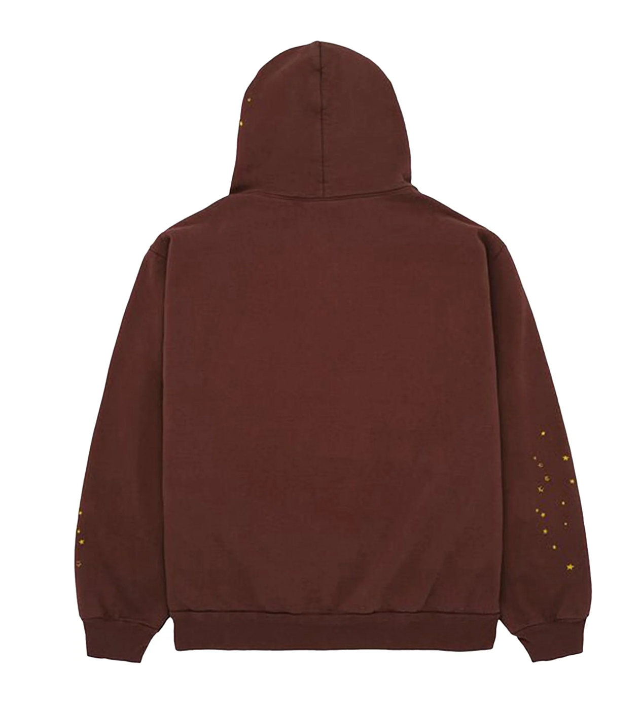 Sp5der Web Logo Hoodie Brown